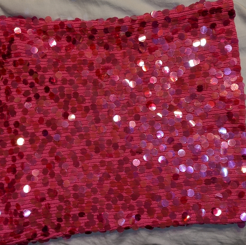Sequin tube top
